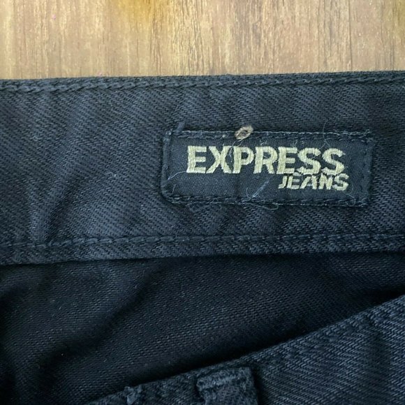 Express Women's Mia Ultra Skinny SZ 6 Black Jeans - Picture 7 of 12
